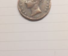 1853 English Penny
