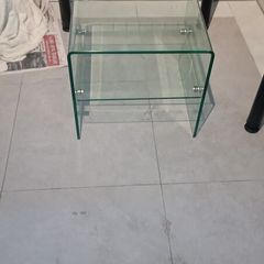 beautiful glass table