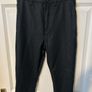 leather look trousers Image 3