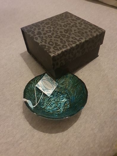 Bowl/Handcrafted Azzurra Glass .. FINAL Price Drop