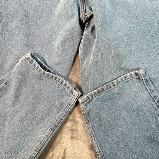 Levis 560 Mens Jeans W32 L30 Light Blue Denim Relaxed Fit Zip Fly