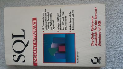 SQL Instance Reference book by Martin Gruber
