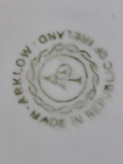 Vintage Set of 2 Side plates made in Arklow Ireland.