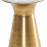Gold Coffee table with real marble Image 4