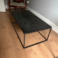 Black Metal Coffee Table