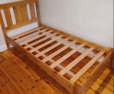Gorgeous Quality Wooden Single Bed Frame - Can Deliver