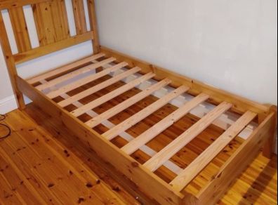 Gorgeous Quality Wooden Single Bed Frame - Can Deliver