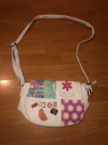 White handbag