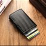 Anti Theft Card Wallets with Zipped Coin Pocket Image 6