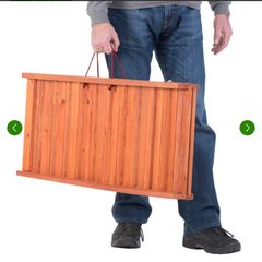 Dog ramp foldable new (wood)