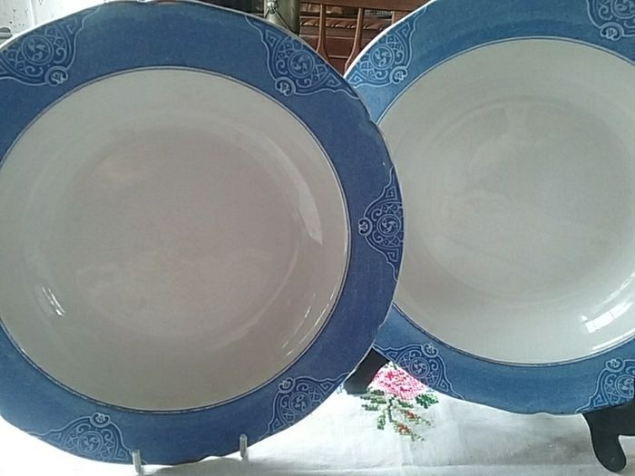 Two Antique Soup Bowls