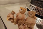 4 collectible bears
