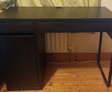 Ikea Micke Desk Black/Brown