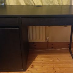 Ikea Micke Desk Black/Brown