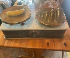 vintage weighing