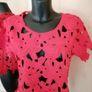 Women's Top Red Lace Nwot Size 14 Reduced Image 3