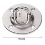 Stainless Steel Eye Plate with Snap Hook (Carabiner and Screws Accessories) Image 3