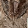 Brown Leather Jacket (pleather): Size 8 Image 3