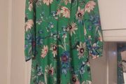Green Floral Dress