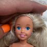 Mattel 1991 Barbie's Barbie Little Sister Stacie Doll Mattel approx. 19 cm. Used Please see photos Image 3