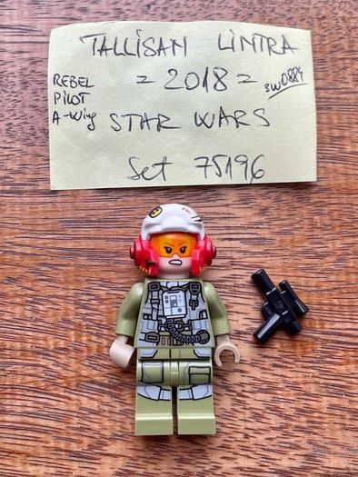 Lego minifigure Resistance Pilot A-Wing sw0884 - 2018