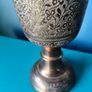 Vintage Brass Vase Image 5