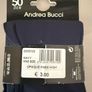 New Andrea Bucci Navy Knee high socks woman's Size 4-8 Image 3