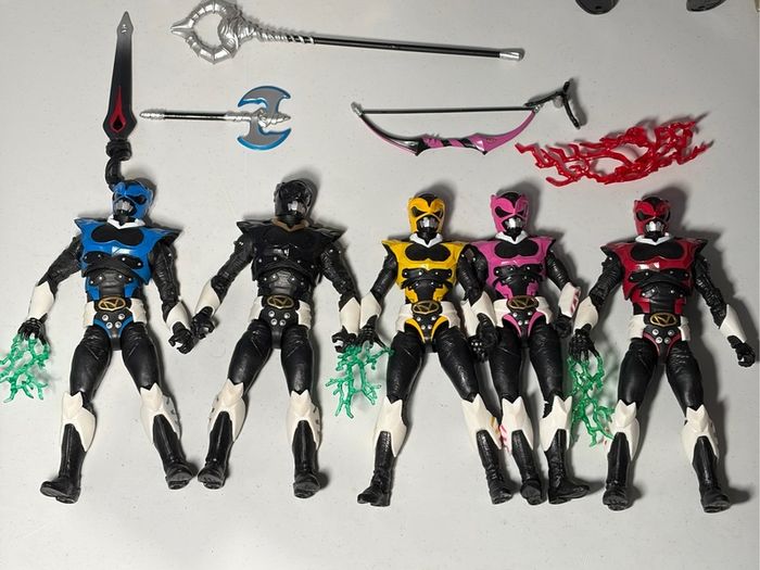 Power Rangers Lightning Collection In Space Psycho Rangers Figure Set