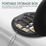 All in One 60W USB Fast Charging Travel Data Cable Set Type C, Lightening and Micro USB Port Inbuilt Mobile Stand Compatible with iPhone, iPad, Samsung, RealMe & All Other Android Phones Image 8