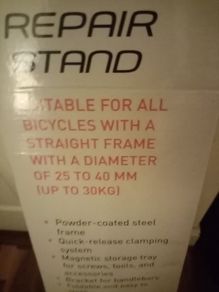 bicycle repair stand