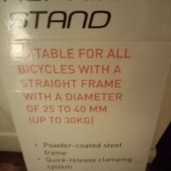 bicycle repair stand