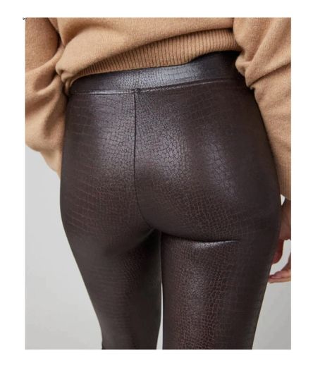 Spanx Croc Leggings New Small