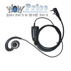 2605 Headset Earpiece Mic for BAOFENG Kenwood Two Way Radio Security Walkie Talkie Accessories