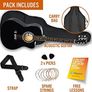 Size 4/4 Cutaway Acoustic Guitar Pack Bundle for Beginners - 6 Months FREE Lessons, Bag, Strap, Picks and Spare Strings (FREE SHIPPING) Image 6