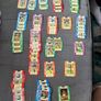 2 complete sets of Kellogs Cornflakes world Cup USA 1994 Irish team pop up Football slides & lots of doubles Image 2