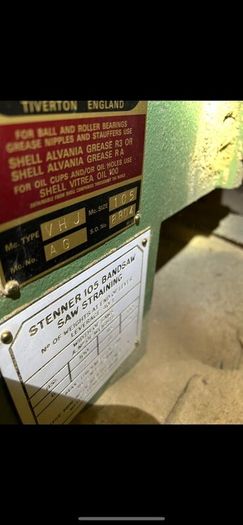 Stenner 105 saw