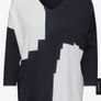 Cecil Oversized Fine Knit Jumper - Navy White- Size XS Fits UK 10 and 12 - BNWT RRP 49.95 Image 2