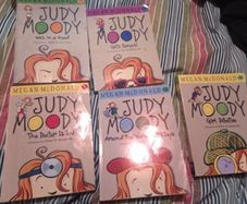 Judy Moody books, 1,2,5,7 and 9