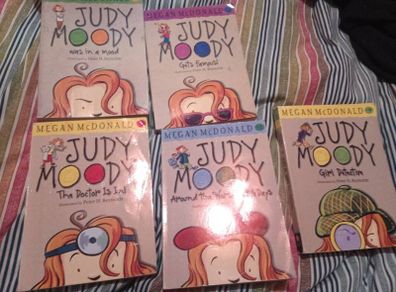 Judy Moody books, 1,2,5,7 and 9