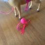 barbie Mattel horse 2013 , hat , horseshoe and rosette Image 4