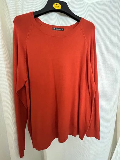 New Rust/ Burnt Orange Jumper