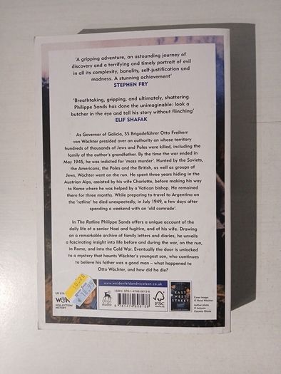 The Ratline by Philippe Sands