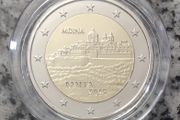 Malta 2 Euro Base Metals Uncirculated Coin 2025 - Mdina - Maltese Walled Cities