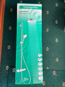 Hans grohe crometta T bar shower