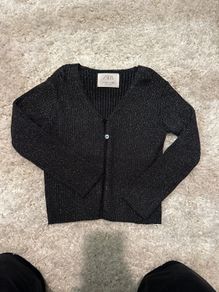 Zara black/golden cardigan (6-7/120cm)