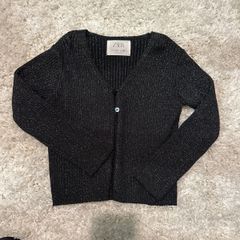Zara black/golden cardigan (6-7/120cm)