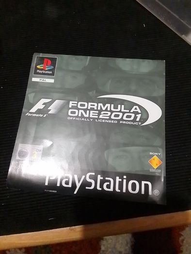 Formula one 2001- PS1 game