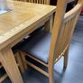 Solid wood table and 6 chairs Image 7