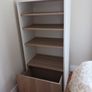 Besta cabinet with 4 shelves and 1 deepdrawer. Perfect condition Image 2