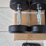 brand new 2x12.5kilo, 2x10kilo dumbbell weight sets Image 5